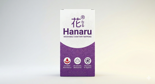 Hanaru Reusable Cloth Sanitary Pad – Eco-Friendly Menstrual Pad Made in India